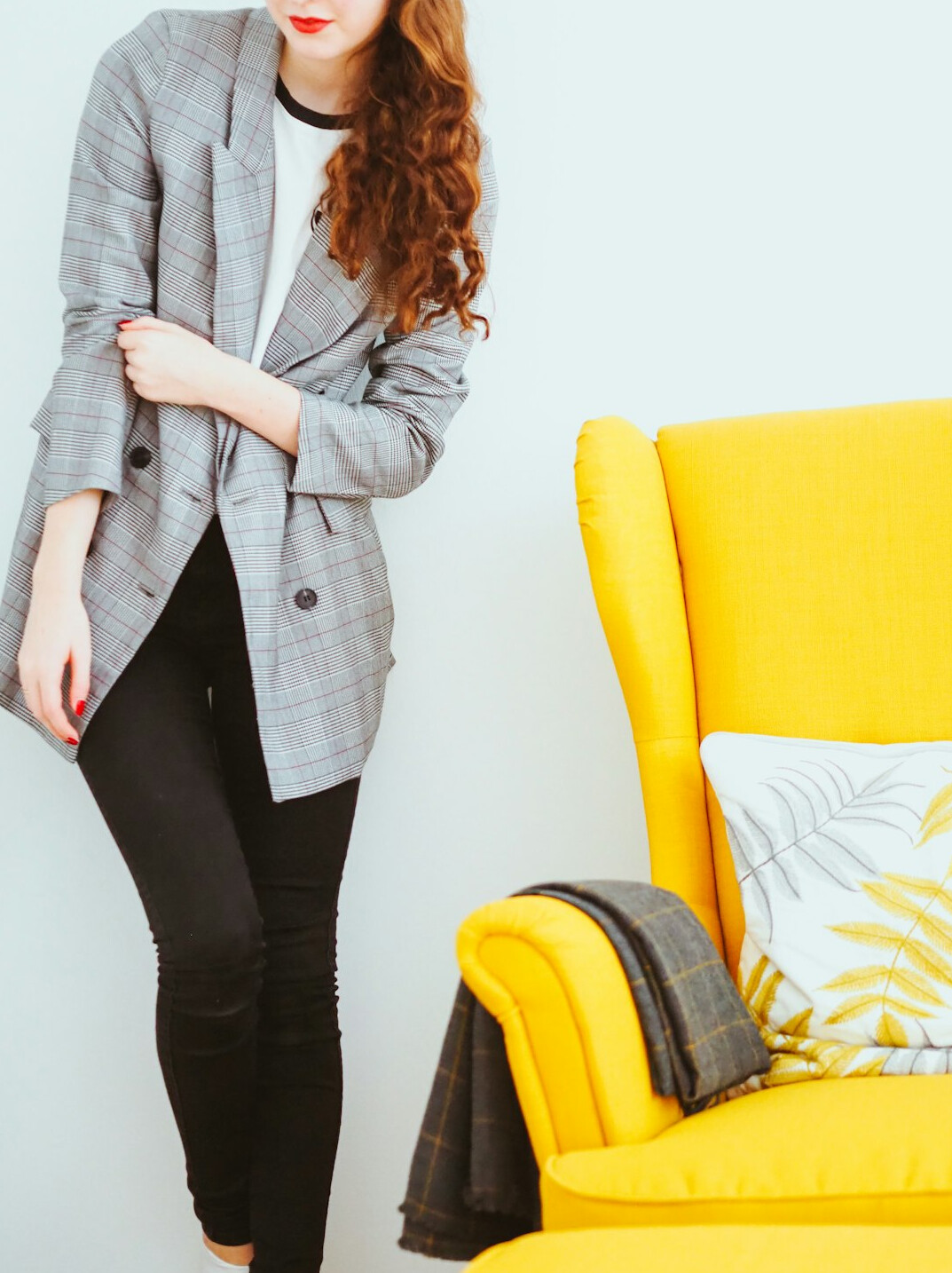 Professional woman psychologist in blazer portrait