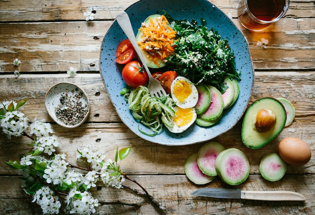 healthy meal preparation