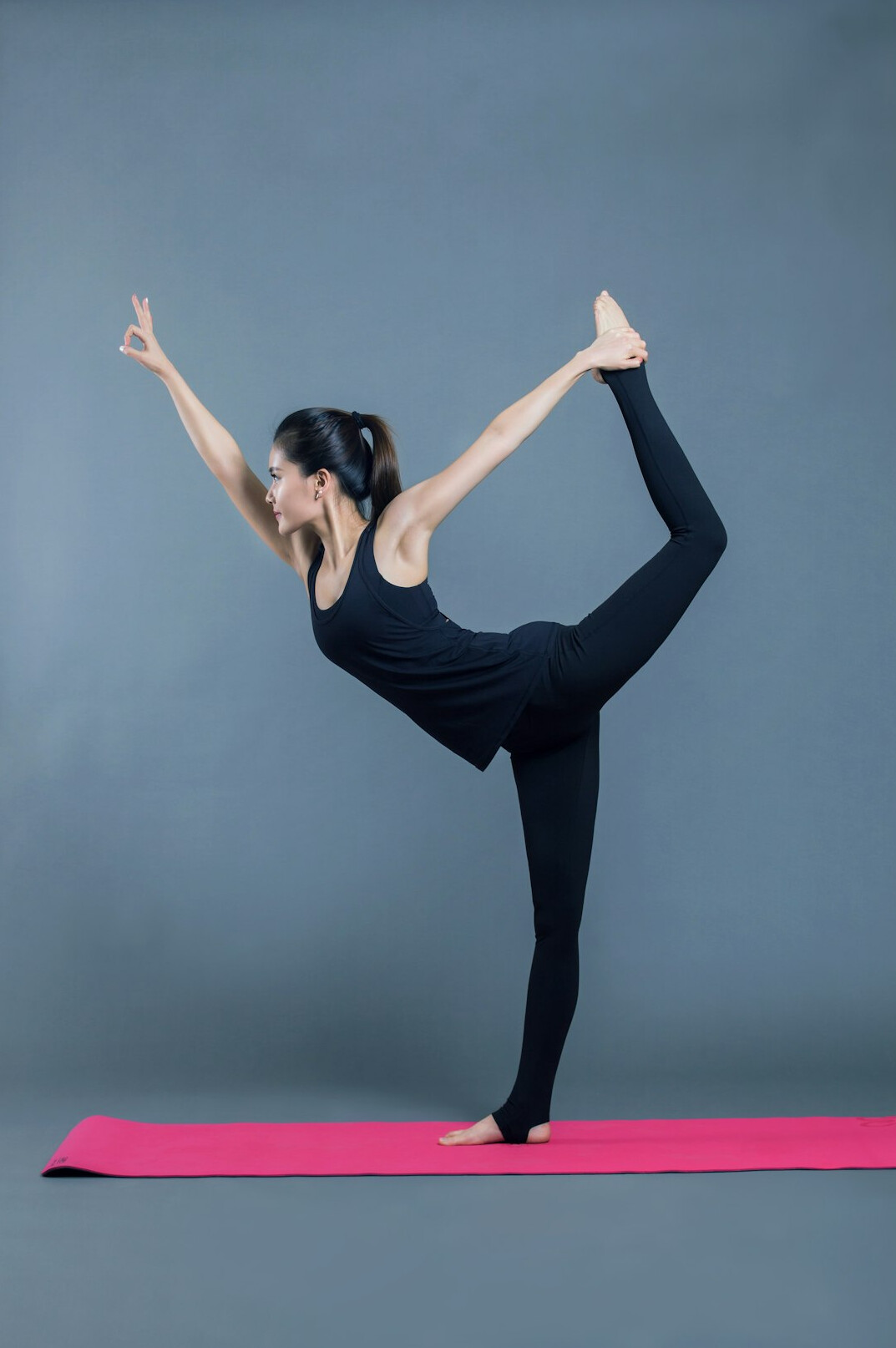 person doing yoga pose